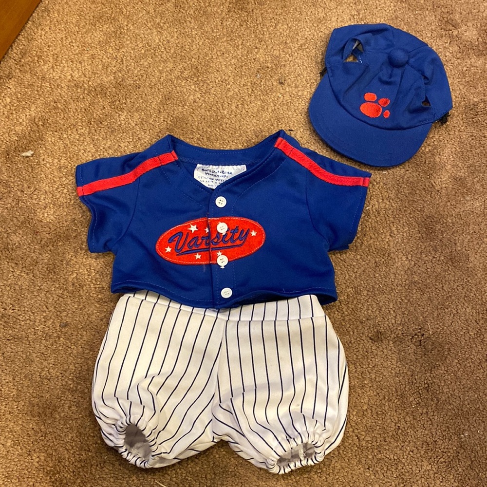 Build-A-Bear Baseball Outfit